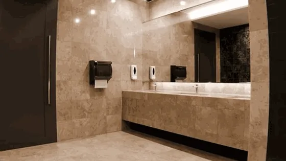 Restroom Cleaning