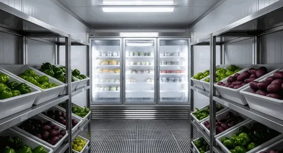 Walk-In Fridge and Freezer